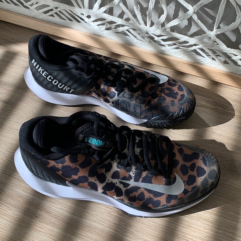 LEOPARD NIKE COURT ZOOM SHOES